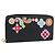 LOUIS VUITTON Epi Flower Zippy Wallet Cartera Larga Negra M62296 LV Auth 192465V Negro