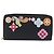 LOUIS VUITTON Epi Flower Zippy Wallet Cartera Larga Negra M62296 LV Auth 192465V Negro - vista 13