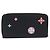LOUIS VUITTON Epi Flower Zippy Wallet Cartera Larga Negra M62296 LV Auth 192465V Negro - vista 2