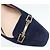 Décolleté TOD'S Suede 37 Navy Gold Auth 193711M D'oro Blu navy - vista 11