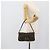 FENDI Zucca Canvas Mamma Baguette Borsa a Spalla Marrone Nero Auth 195009M - vista 22
