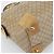 Céline Borsa CELINE Macadam in PVC e pelle Beige con finiture dorate Auth gh2301 - vista 13