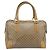Céline Borsa CELINE Macadam in PVC e pelle Beige con finiture dorate Auth gh2301 - vista 3
