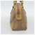 Céline Borsa CELINE Macadam in PVC e pelle Beige con finiture dorate Auth gh2301 - vista 4