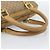 Céline Borsa CELINE Macadam in PVC e pelle Beige con finiture dorate Auth gh2301 - vista 7