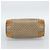 Céline Borsa CELINE Macadam in PVC e pelle Beige con finiture dorate Auth gh2301 - vista 9