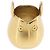 LOEWE Studio Ghibli My Neighbor Totoro Dice Little Totoro Charm Auth 167490SM Doré - vue 2
