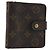 LOUIS VUITTON Monogram Compact Zip Wallet M61667 LV Auth 193592 Monogramma