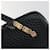 Borsa BALLY in pelle blu navy e oro Auth bs36607 D'oro - vista 14