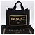 Borsa Tote FENDI FENDACE Canvas 2way Nero Oro 7VA558 Auth ka5494M D'oro - vista 24