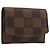 LOUIS VUITTON Damier Ebene Cuff Case LV Auth 195159