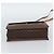 Edge Céline Borsa CELINE Macadam Canvas PVC Pelle 2way Marrone Oro Auth 194025V D'oro - vista 11
