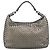 Borsa a Spalla BOTTEGA VENETA INTRECCIATO in Pelle Argento Auth 194742V - vista 3