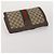 Borsa GUCCI GG Supreme Web Sherry Line in PVC e scamosciato 3 Set Beige Marrone Auth 187898 - vista 12
