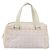 CHANEL Nuova Borsa a Mano Travel Line in Tela Rosa Oro CC Autentica BA14582A - vista 2