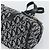 Borsa Boston Christian Dior Trotter Canvas Nera Argento Auth 195251V Nero - vista 10