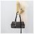 Borsa Boston Christian Dior Trotter Canvas Nera Argento Auth 195251V Nero - vista 22