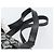 Borsa Boston Christian Dior Trotter Canvas Nera Argento Auth 195251V Nero - vista 8