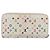 LOUIS VUITTON Monogram Multicolor Zippy Long Wallet White M60241 LV Auth 193587 Bianco - vista 2