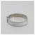 Hermès Bracelet HERMES Click H en métal White Auth 193604M Blanc  - vue 4