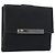 Cartera Bifold GUCCI GG Canvas Negra Plata 112664 Auth BA14621A