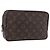 LOUIS VUITTON Monogram Trousse Toilette 23 Clutch Bag M47524 LV Auth 192496 Monograma