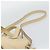 Céline Borsa CELINE in pelle 2way Avorio Oro Auth 193579 D'oro Crudo - vista 11