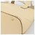 Céline Borsa CELINE in pelle 2way Avorio Oro Auth 193579 D'oro Crudo - vista 15