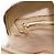Céline Borsa CELINE in pelle 2way Avorio Oro Auth 193579 D'oro Crudo - vista 22