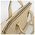 Céline Borsa CELINE in pelle 2way Avorio Oro Auth 193579 D'oro Crudo - vista 6