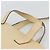 Céline Borsa CELINE in pelle 2way Avorio Oro Auth 193579 D'oro Crudo - vista 8