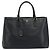 Borsa PRADA Galleria in pelle Saffiano Nero Oro Auth 194656V D'oro - vista 2
