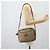 Borsa a Spalla Burberrys Nova Check in Tela Beige e Tonalità Oro Auth ka5489 - vista 20