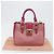 Borsa Miu Miu Madras in Pelle 2way Rosa Oro Auth 194746A D'oro - vista 30