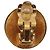 Orecchini CHANEL COCO Mark in metallo color oro CC Auth 193928V - vista 4