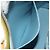LOUIS VUITTON Borsa Monogram Vernis Houston Baby Blue M91005 LV Auth 193343 Blu chiaro - vista 26