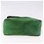 Céline Borsa a Spalla con Catena CELINE in Scamosciato Verde e Oro Autentica 193356A D'oro - vista 9