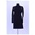 Balenciaga Schwarzes Wollkleid - Ansicht 4