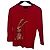 Alexander McQueen Spring/Summer 2005 Long Sleeve Tee Red