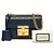 Padlock Borsa a tracolla con catena e lucchetto Gucci Guccissima Blu navy - vista 8