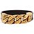 Bracciale Charm Monogram Louis Vuitton Marrone D'oro