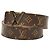 Gürtel Louis Vuitton Monogram Ceinture Initial Braun