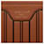 Borsa e Pouch Louis Vuitton Neverfull Inside Out Marrone - vista 5
