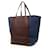 Céline Borsa Cabas Celine Cabas Phantom Rosso Bordò Blu navy  - vista 2