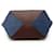 Céline Borsa Cabas Celine Cabas Phantom Rosso Bordò Blu navy  - vista 3
