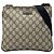 Borsa a tracolla Gucci Guccissima Beige Blu navy
