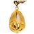 Collana con pendente a catena lunga Chanel Coco Mark D'oro - vista 2