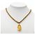 Collana con pendente a catena lunga Chanel Coco Mark D'oro - vista 6