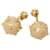 Orecchini Swing Stud Chanel Coco Mark Ball Beige D'oro  - vista 1