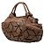 Loewe Anagram Nappa Aire Woven Tote Bag Brown - view 2